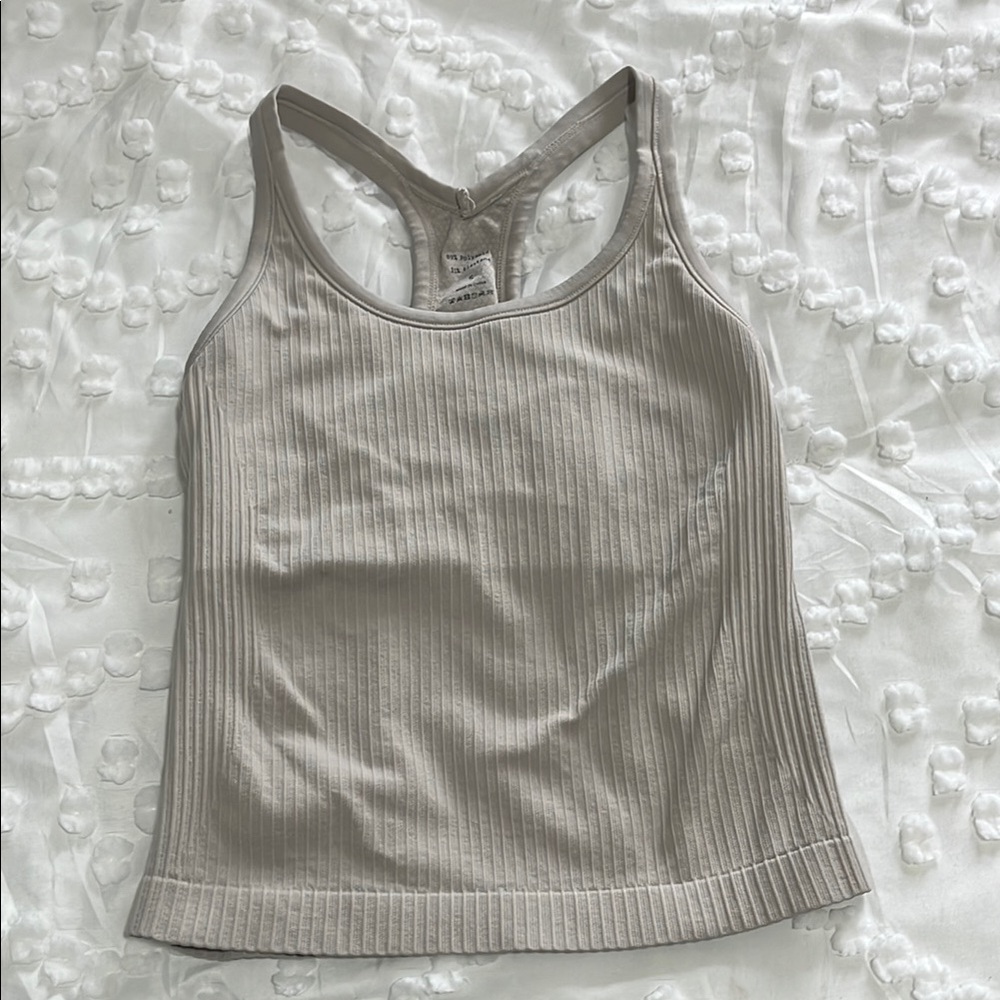 Ribbed workout Tank Top